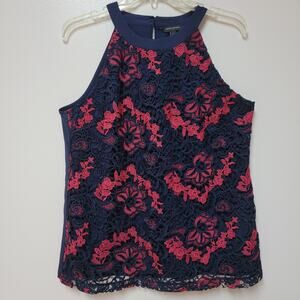 Banana Republic Crochet lined Tank top size Medium